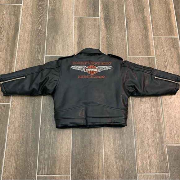 Harley Davidson Faux Leather Jacket - Picture 9 of 9